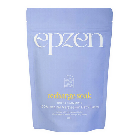 EpZen Magnesium Bath Flakes Recharge Soak 500g