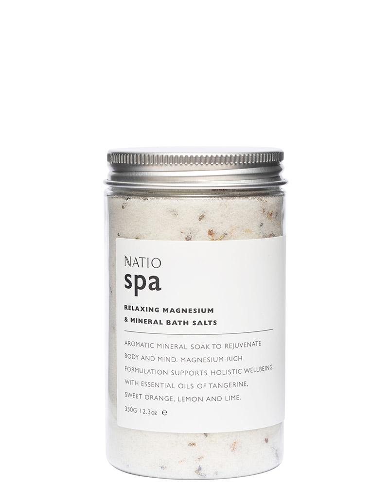 Natio Spa Relaxing Magnesium & Mineral Bath Salts 350g