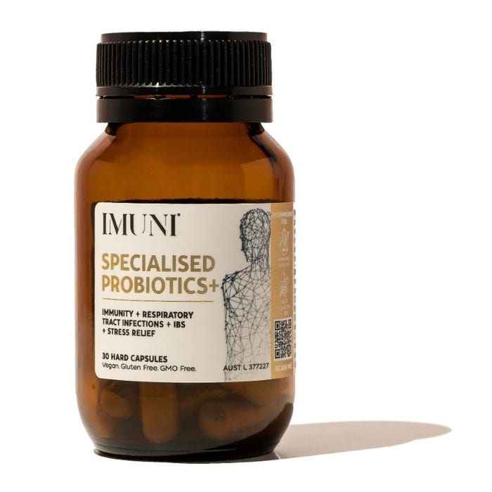 IMUNI Specialised Probiotics+ 30 Caps