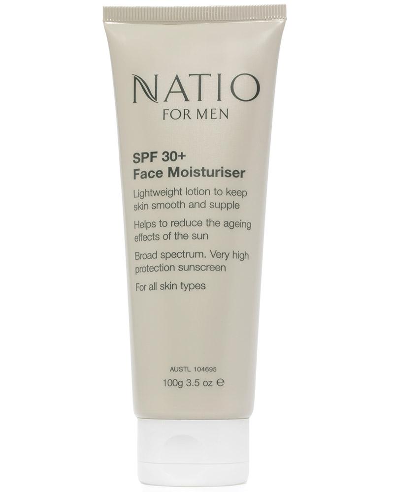 Natio Natio for Men SPF 30+ Face Moisturiser 100g