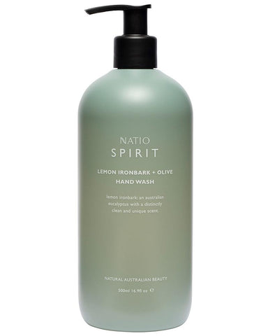 Natio Spirit Lemon Ironbark + Olive Hand Wash 500ml