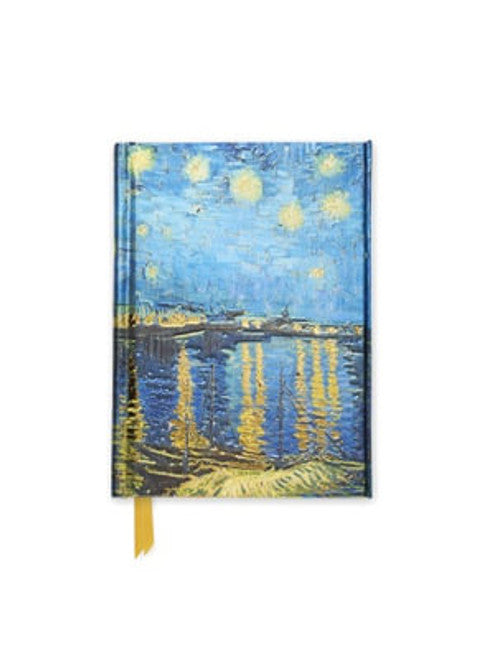 Museums And Galleries Van Gogh Starry Night Foiled Pocket Journal