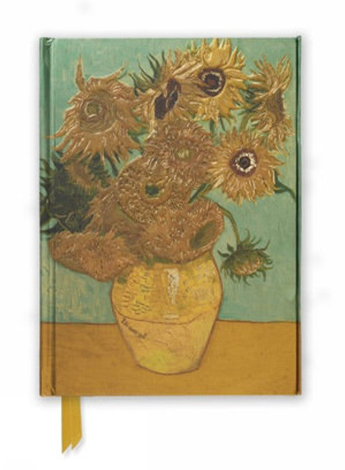 Museums And Galleries Van Gogh Sunflowers Foiled Journal