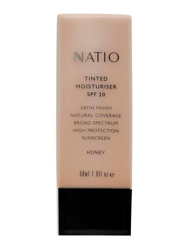 Natio Tinted Moisturiser SPF 20 Honey 50ml