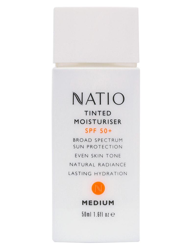 Natio Tinted Moisturiser SPF 50+ Medium 50ml