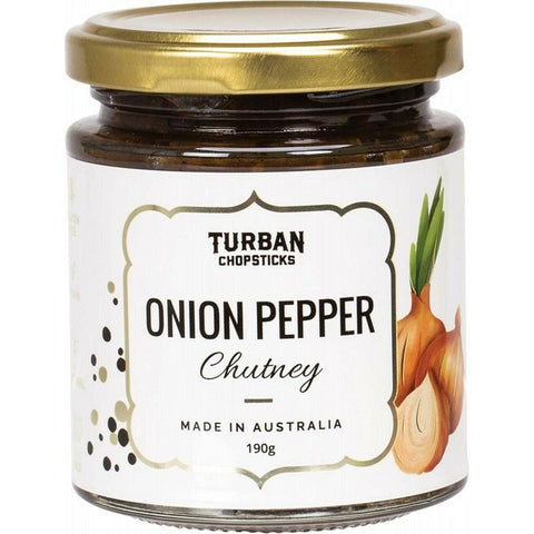 TURBAN CHOPSTICKS Chutney Onion Pepper 190g