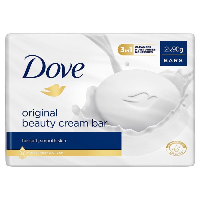 Dove Beauty Bar Regular 90G 2  Pack