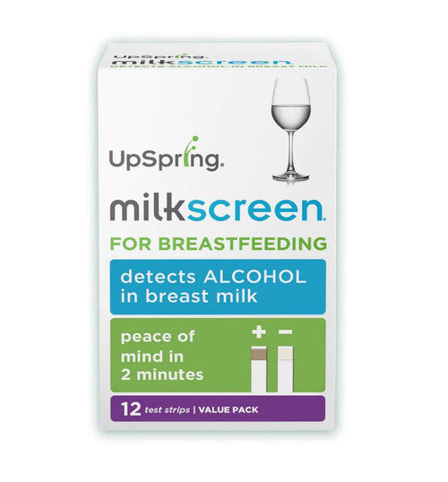 UpSpring Milkscreen Test for Alcohol in Breast Milk 12 Pack – OzChemist ...