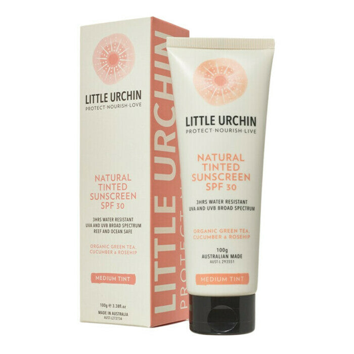 LITTLE URCHIN Natural Tinted Sunscreen SPF 30 100g