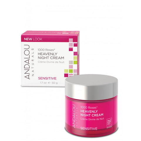 Andalou Sensitive 1000 Roses Heavenly Night Cream 50mL