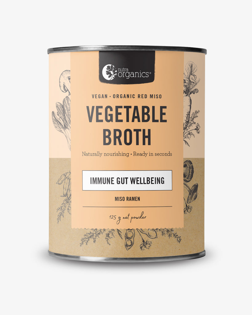 Nutra Organics Vegetable Broth Powder Miso Ramen 125g