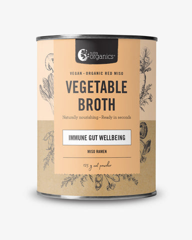 Nutra Organics Vegetable Broth Powder Miso Ramen 125g
