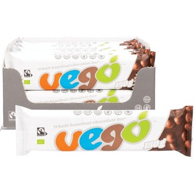 VEGO Whole Hazelnut Chocolate Bar 30x150g