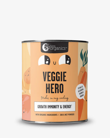 Nutra Organics Super Foods For Kids Veggie Hero 200g