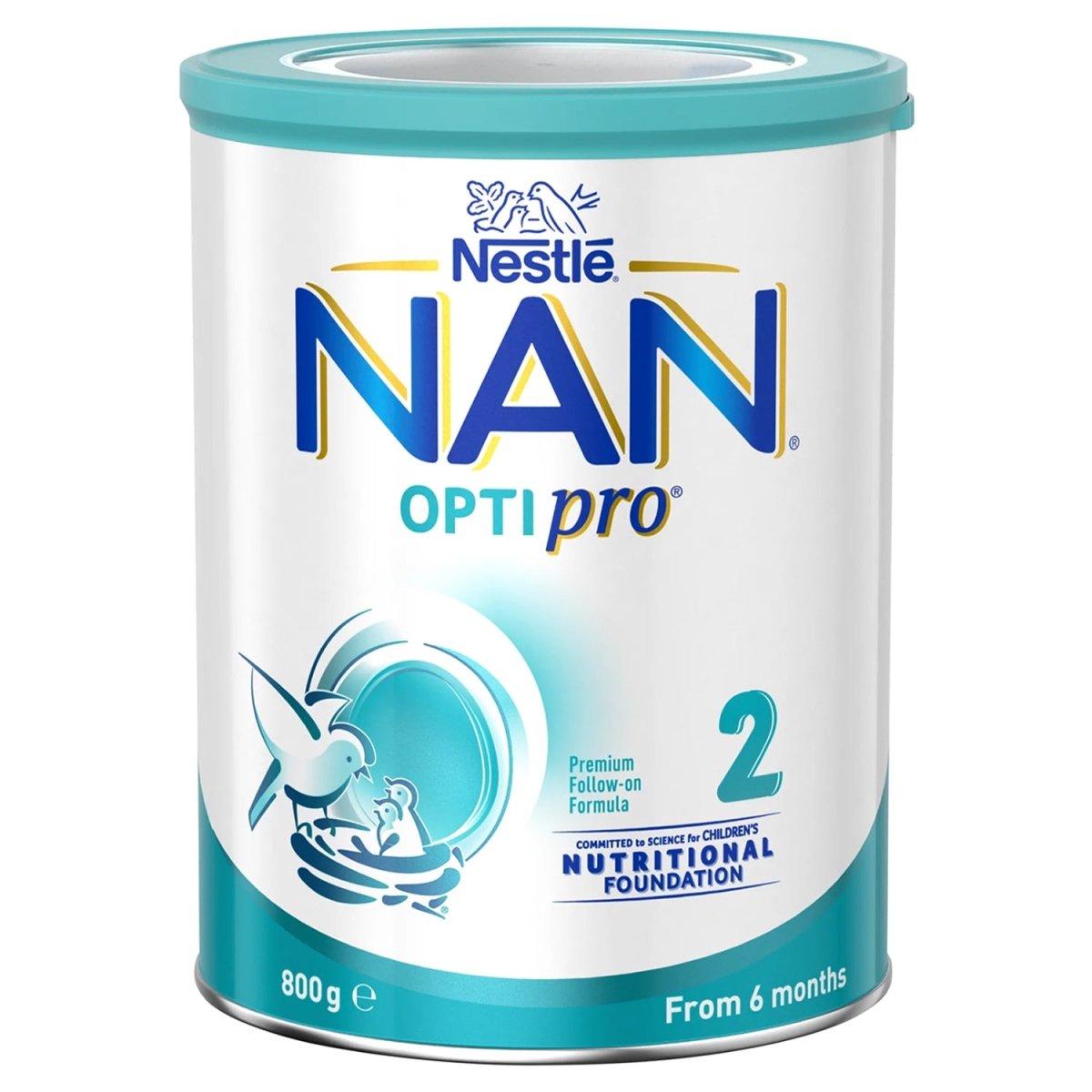 Nestlé NAN Optipro 2 6-12 Months Premium Follow-On Formula Powder 800g