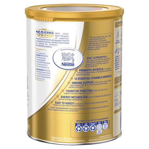 Nestlé NAN SUPREMEpro 3 Toddler 1+ Years Premium Milk Drink Powder 800g