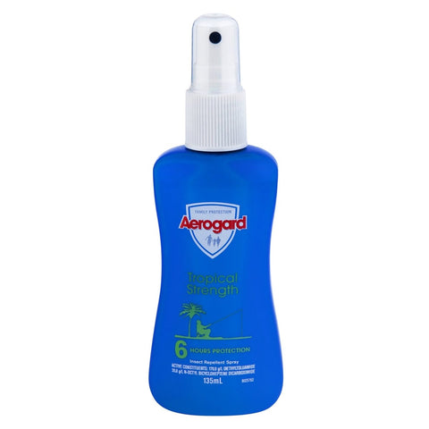 Aerogard Tropical Strength Insect Repellent Pump Spray 135mL