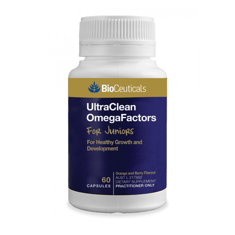 BioCeuticals UltraClean OmegaFactors For Juniors 60 Capsules