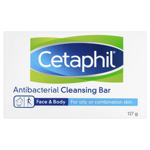 Cetaphil Antibacterial Cleansing Bar 127g