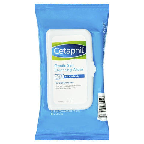 Cetaphil Gentle Skin Cleansing Wipes 25 Pack