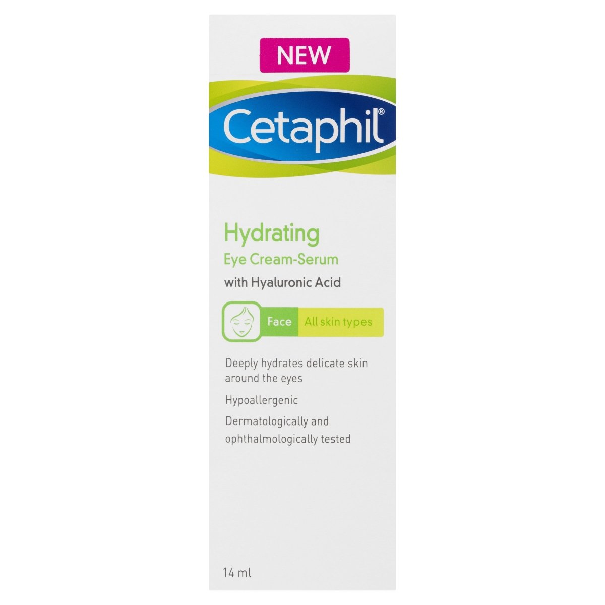 Cetaphil Hydrating Eye Cream-Serum With Hyaluronic Acid 14mL