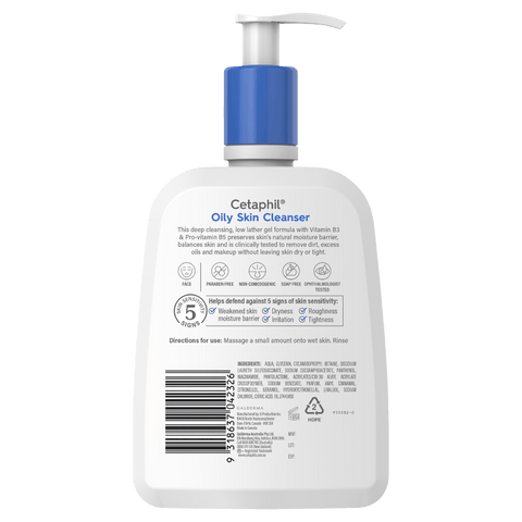 Cetaphil Oily Skin Cleanser 500mL