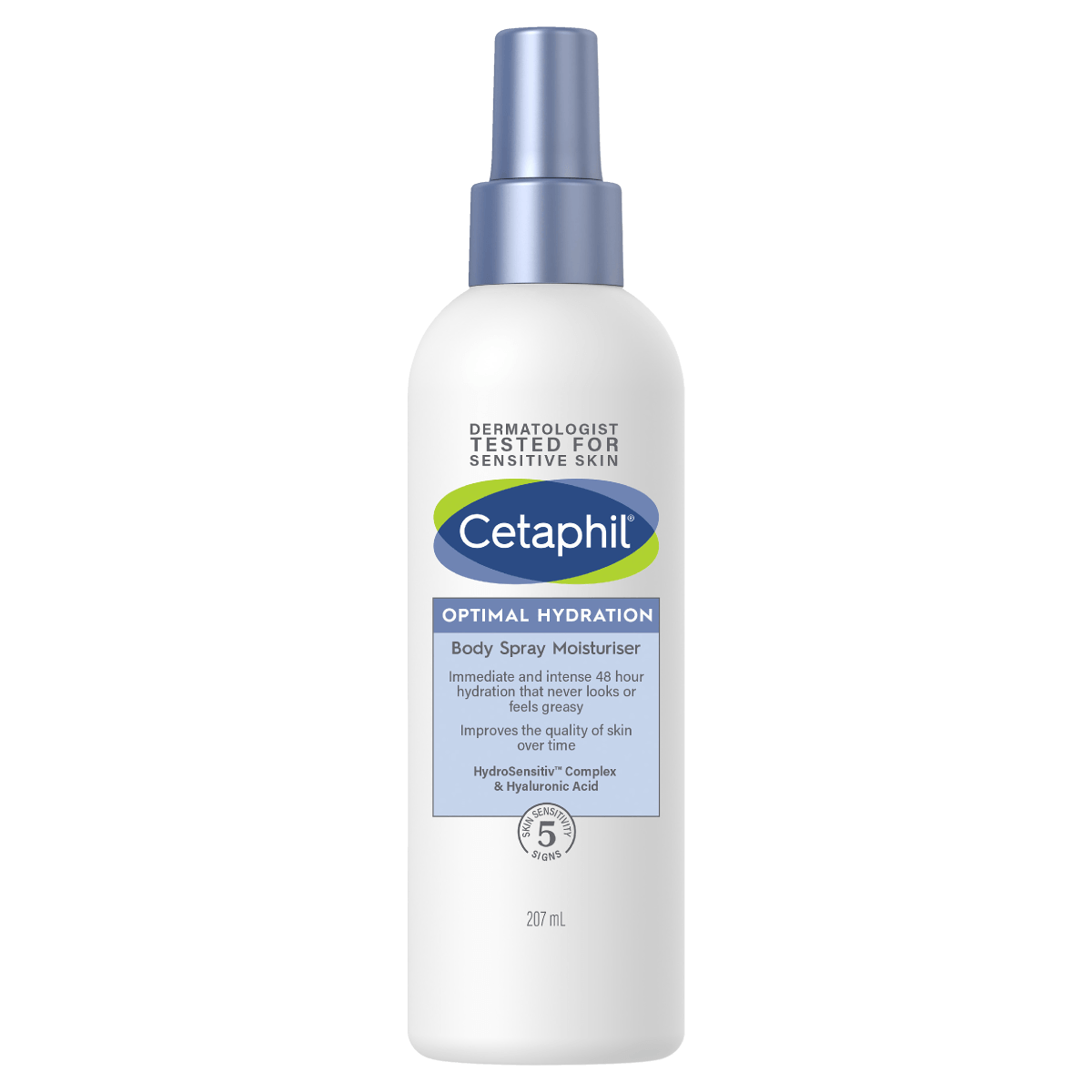 Cetaphil Optimal Hydration Body Spray Moisturiser 207mL