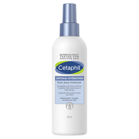 Cetaphil Optimal Hydration Body Spray Moisturiser 207mL