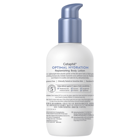 Cetaphil Optimal Hydration Replenishing Body Lotion 236mL