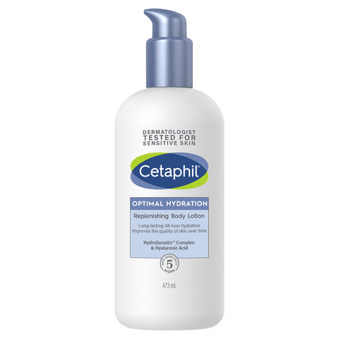 Cetaphil Optimal Hydration Replenishing Body Lotion 473mL