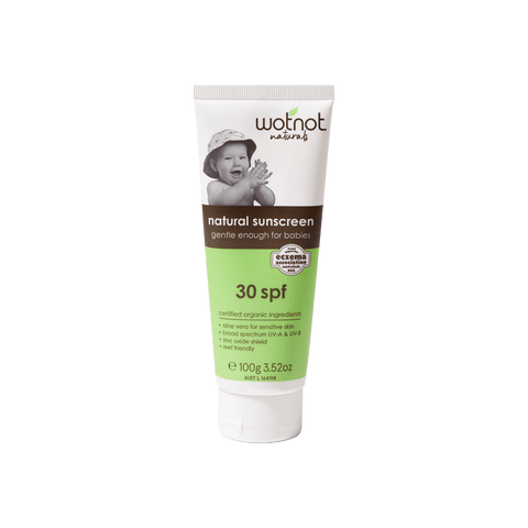 Wotnot Natural Baby Sunscreen SPF30 100mL