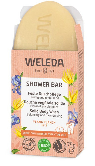 Weleda Shower Bar Ylang Ylang + Iris 75g