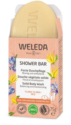 Weleda Shower Bar Ylang Ylang + Iris 75g