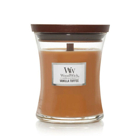 WoodWick Vanilla Toffee Medium