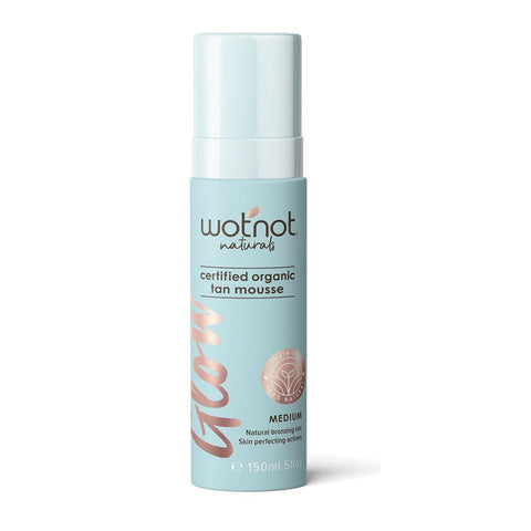 WOTNOT Certified Organic Self Tan Mousse Medium 150ml