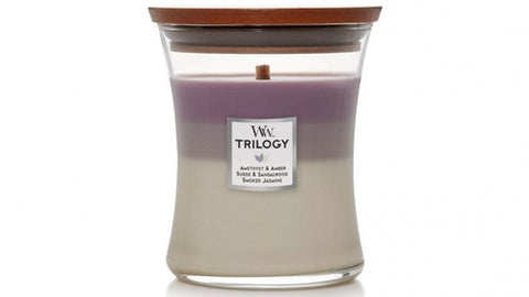 WoodWick Amethyst Sky Trilogy Medium Candle